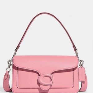Authentic Coach Tabby 26 Flower Pink Leather Shoulder and Crossbody Bag